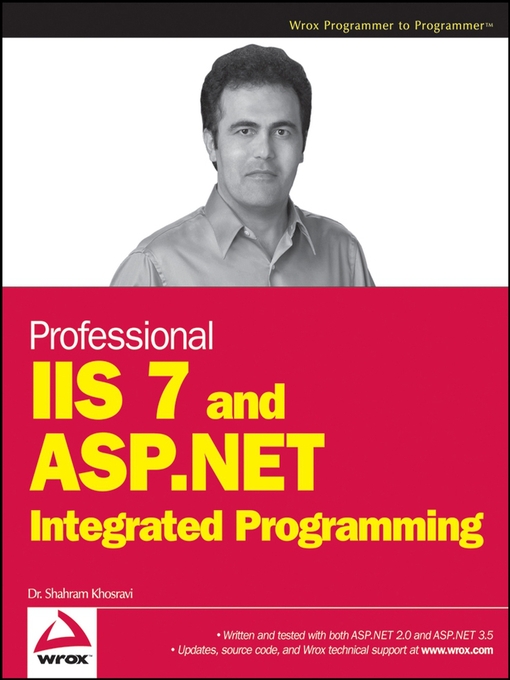Cover image for Professional IIS 7 and ASP.NET Integrated Programming